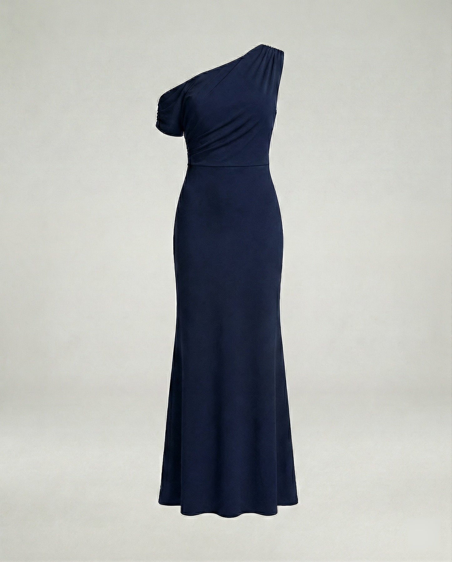 Elegantes Abendkleid Figurbetont Asymmetrisch Lang