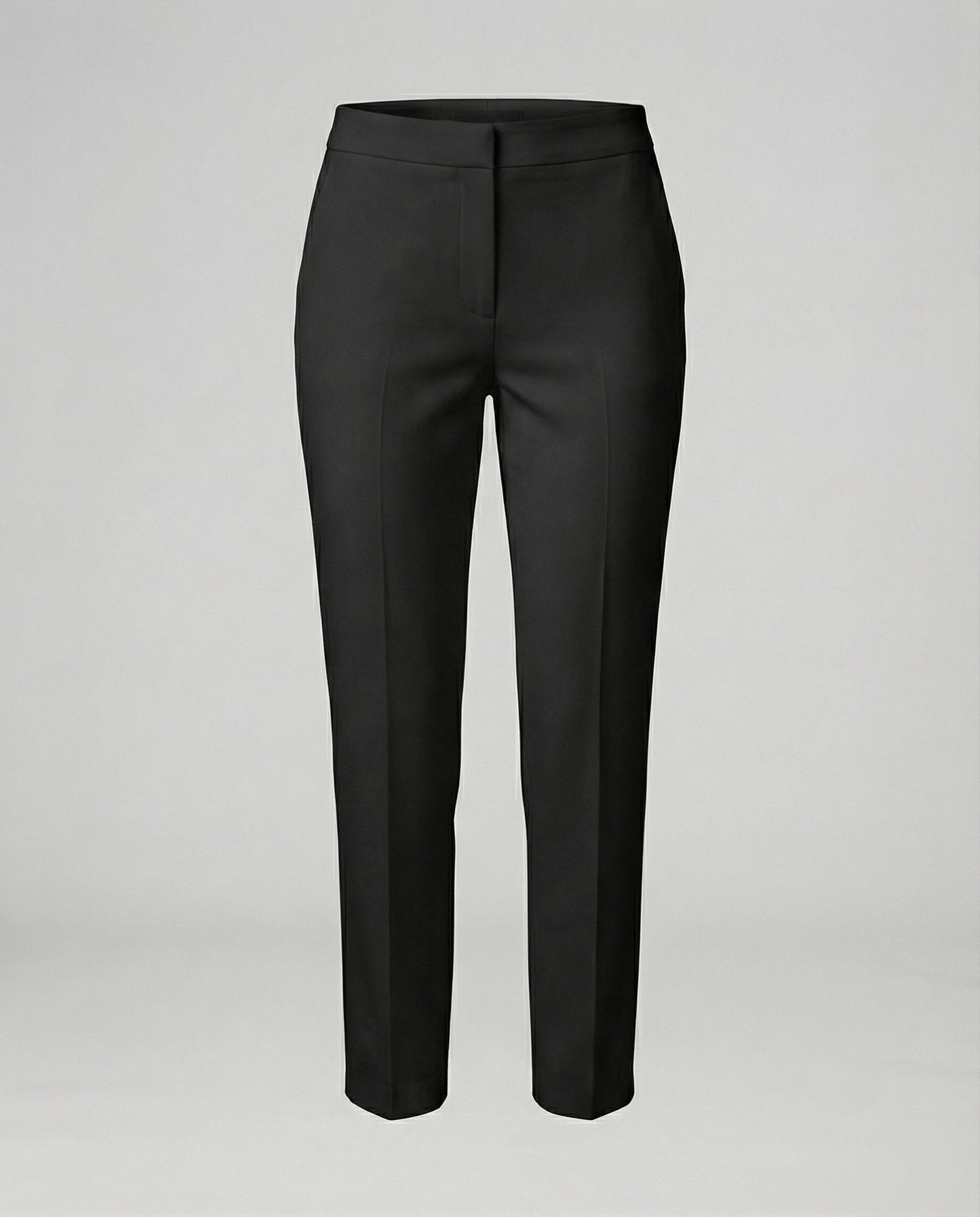 Damen Slimfit Hose Hochtailliert Elegant