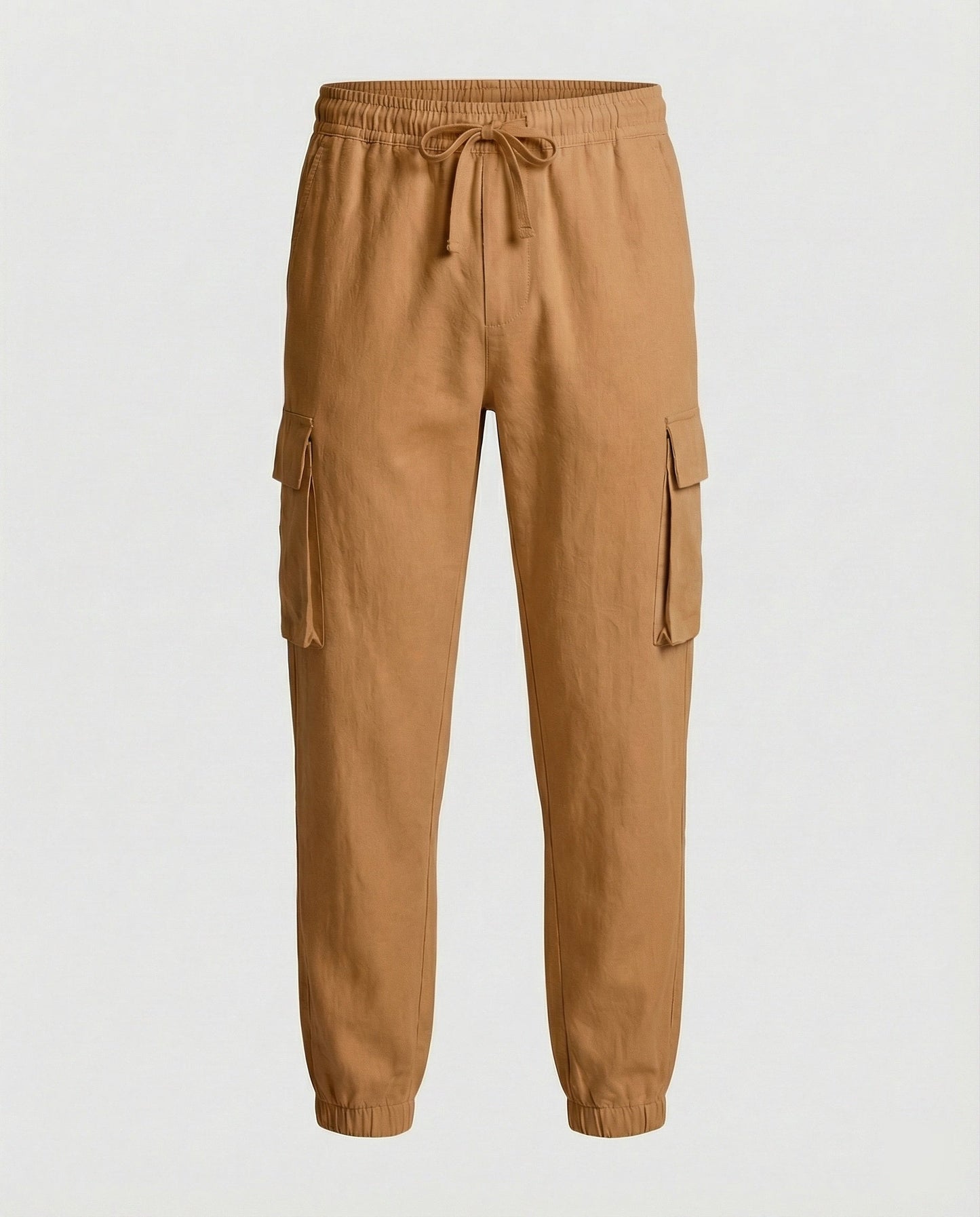 Herren Jogginghose Cargo-Style Elastisch Reißverschluss