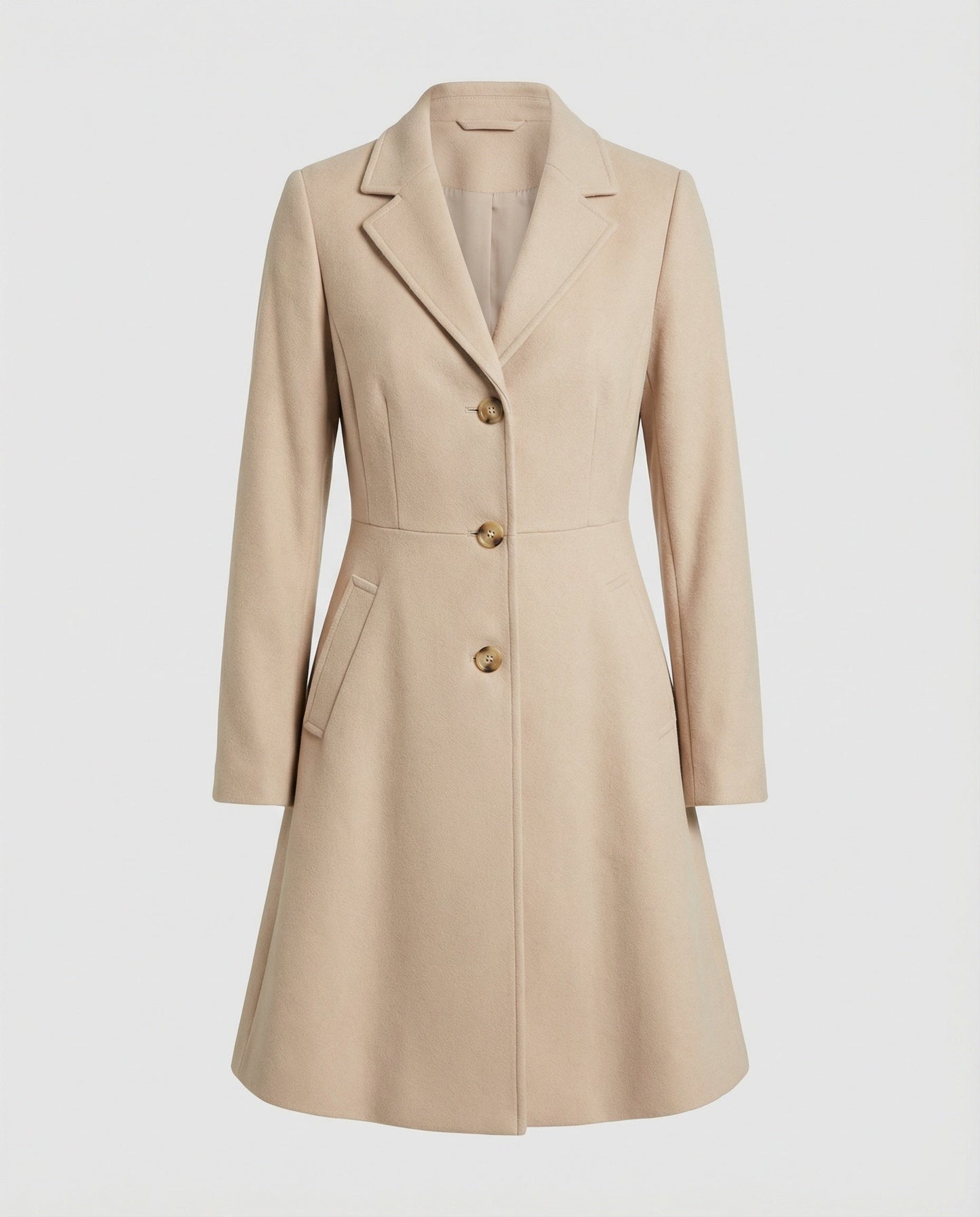 Damen Blazer Lang Elegant Tailliert Modern
