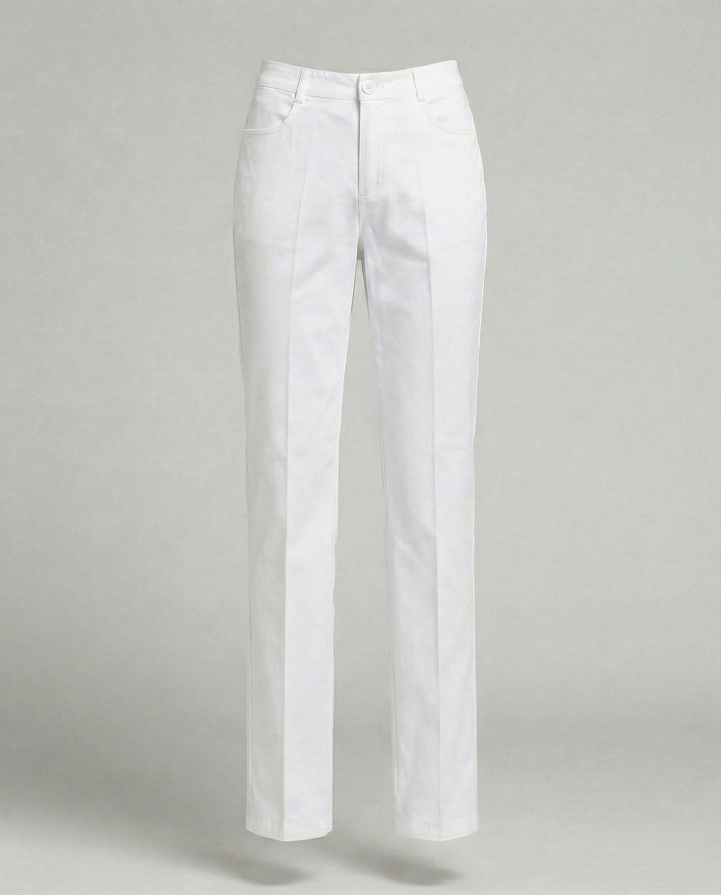 Damen Hose Formell Hochtaillierter Hosenbund Elegant