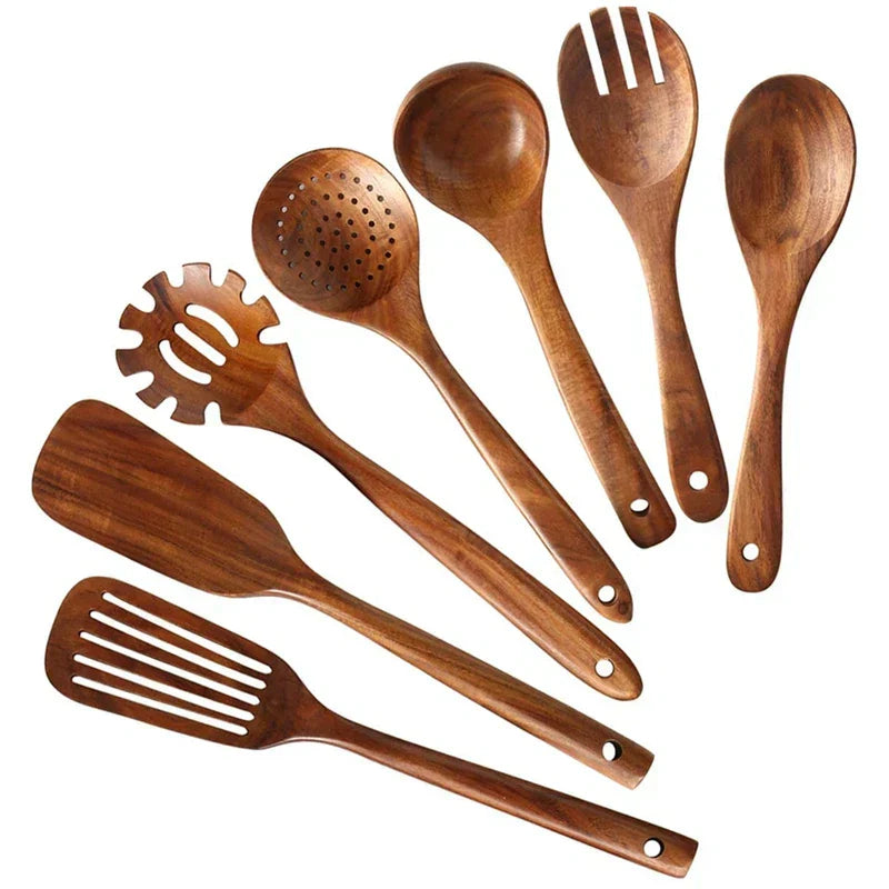 Luxus Teak Küchenaccessoires Modern EcoChef