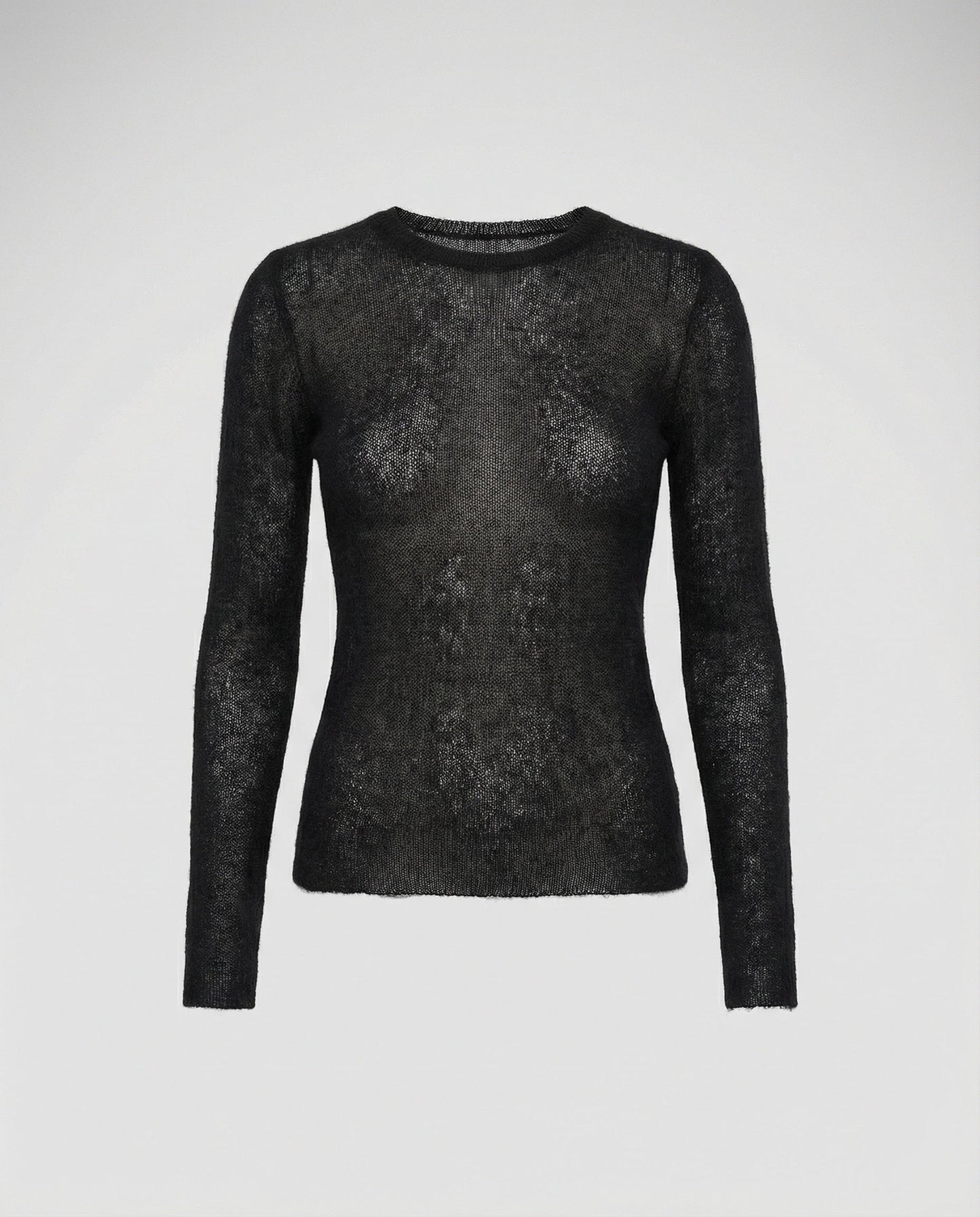 Damenpullover Rundhals Weich Modern