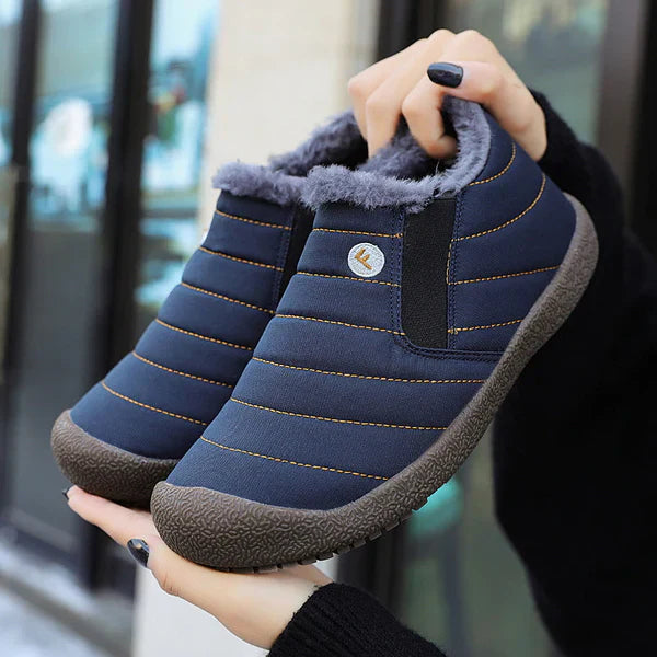 Herrenstiefel Rutschfest Winterstiefel Schwarz