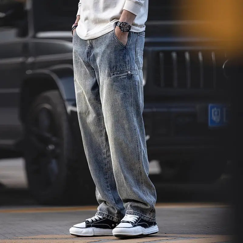 Modische, gewaschene Herren-Sommerjeans von Markust