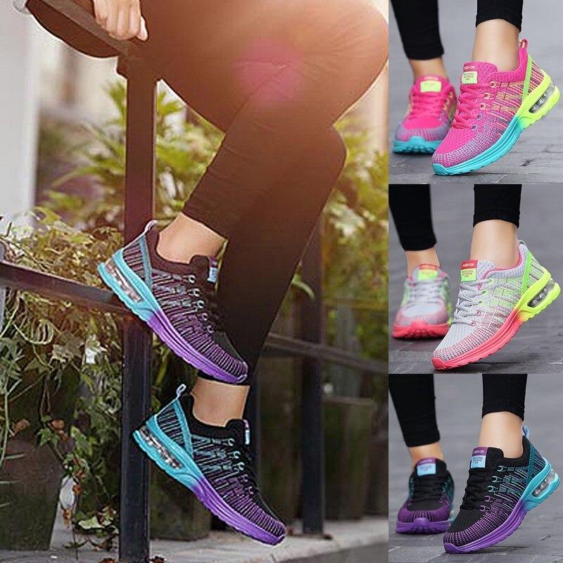Damen Freizeitschuhe Bequem Leicht