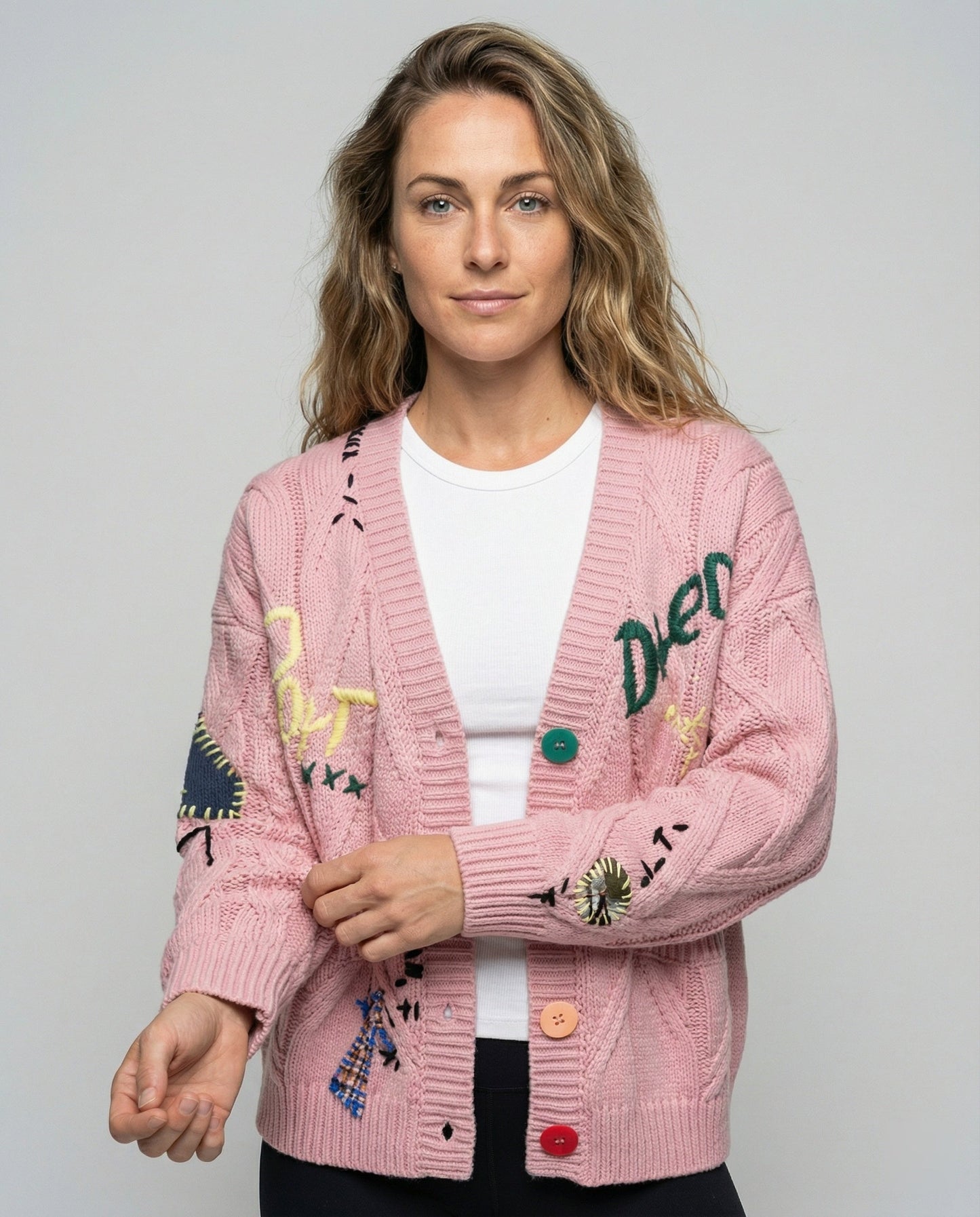 Strickjacke Damen Modern Lang