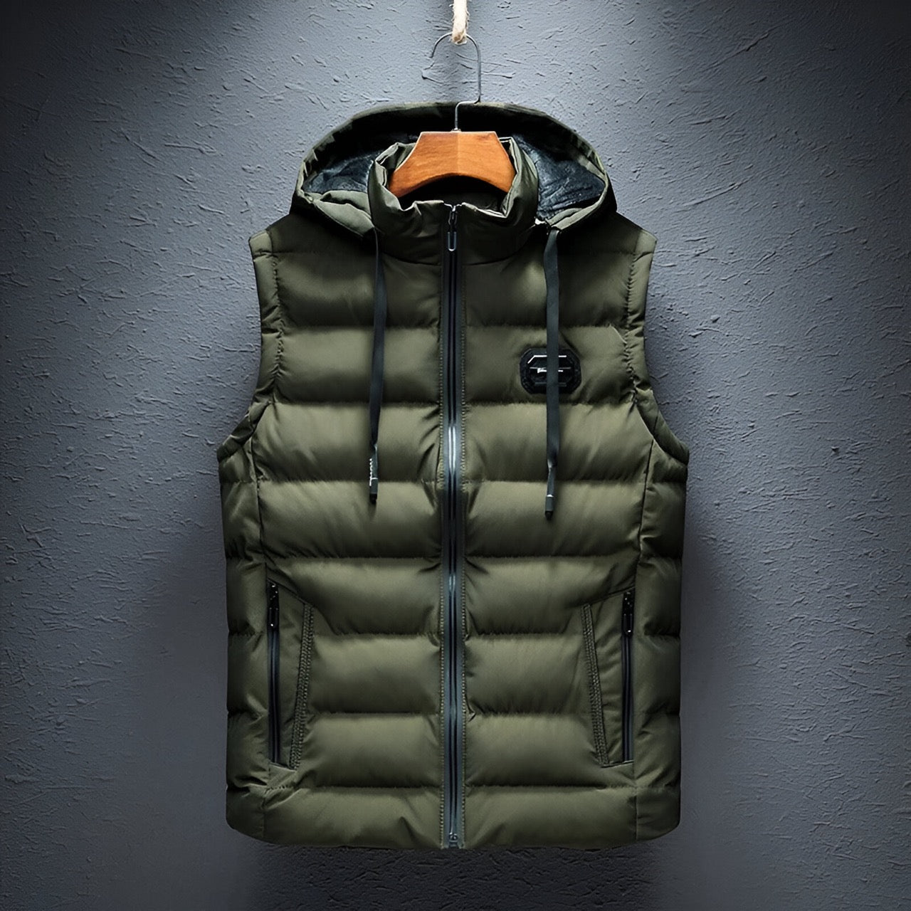 Sportweste Damen Kapuze Modern