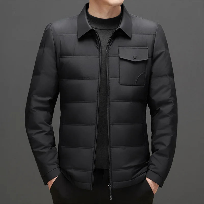 Herren Winter Daunenjacke Ethan - Warm