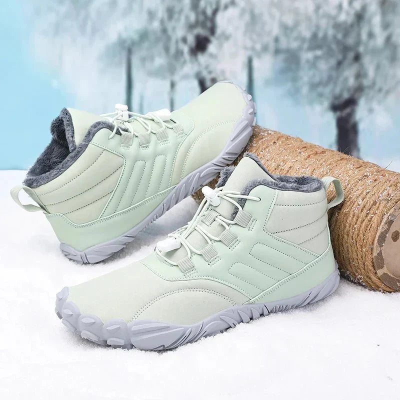 Wasserdichte Herrenschuhe Warm Plüschfutter Winterstiefel