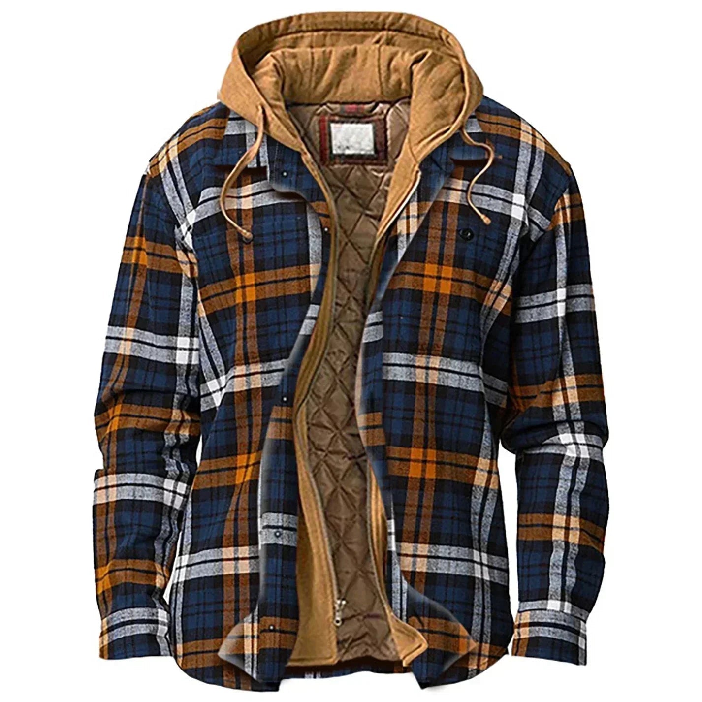 Herren-Flanell Winterjacke Marcel