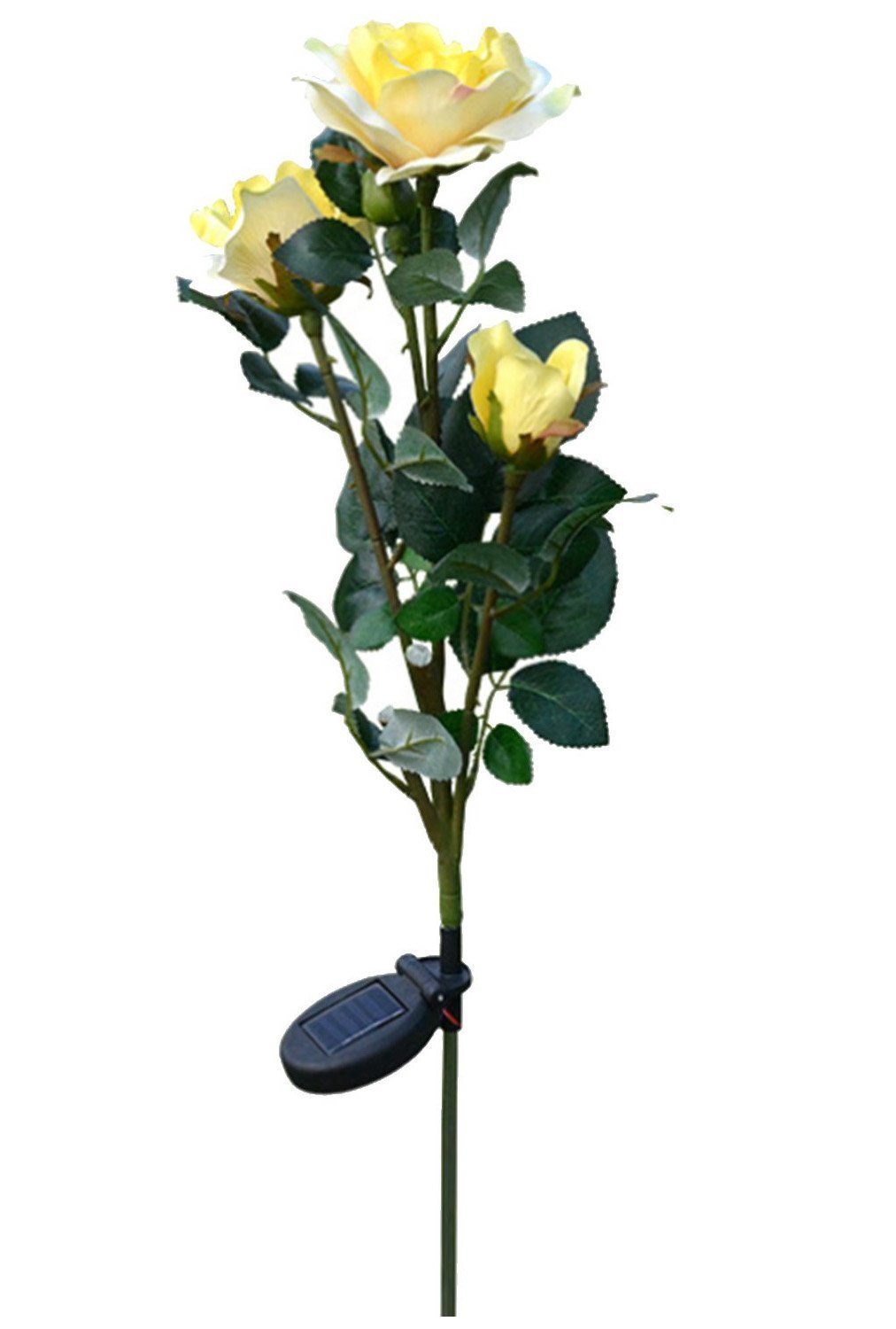 Solar LED Rosen Gartenlampe Dekorativ