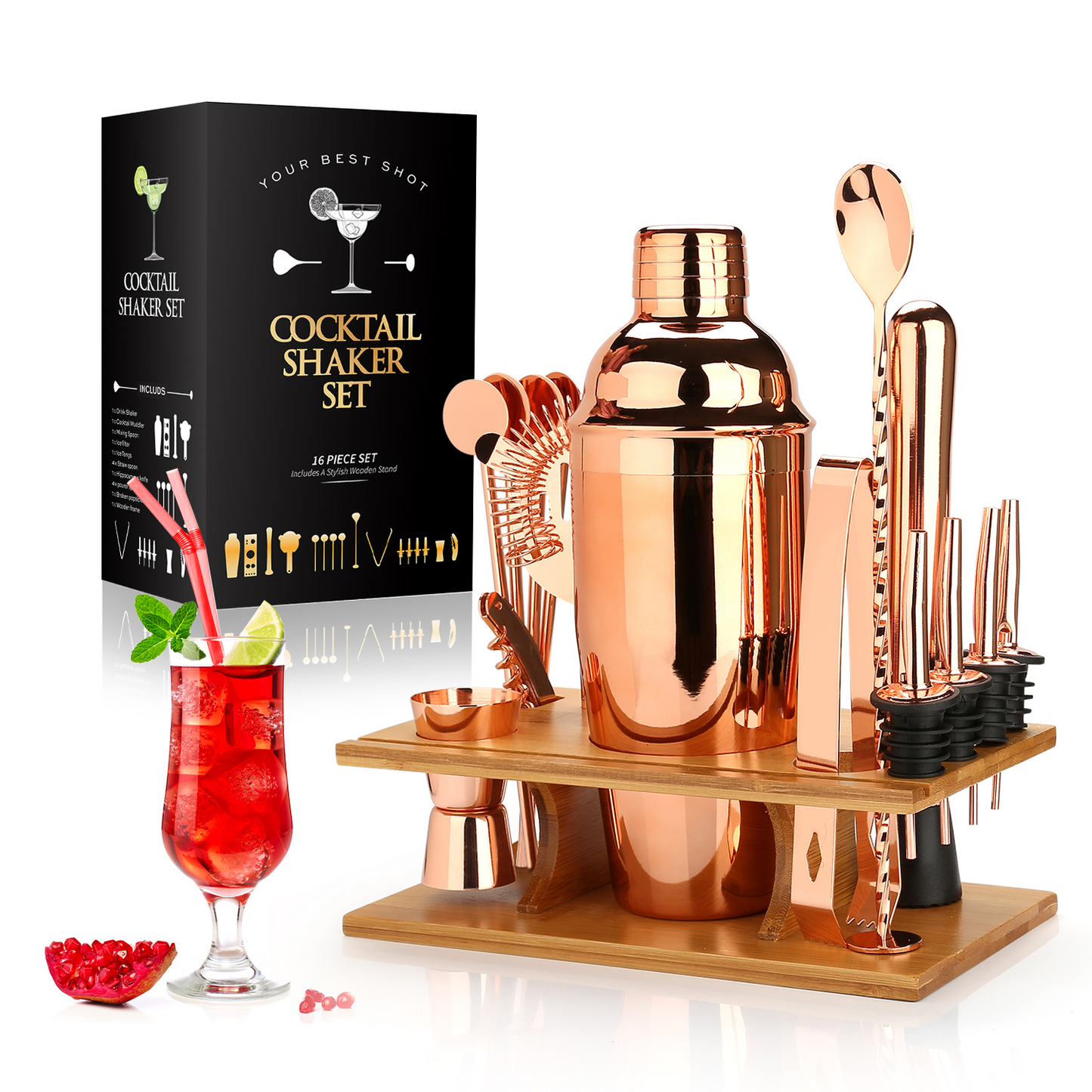 Cocktail Set Luxus Barwerkzeuge für Zuhause