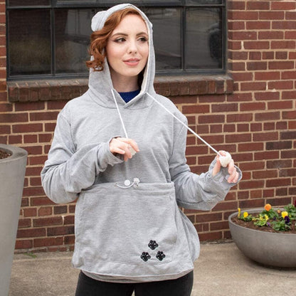 Kapuzenpulli für Hunde Einfarbig Modern - BerlinGlamour