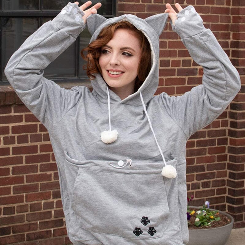 Kapuzenpulli für Hunde Einfarbig Modern