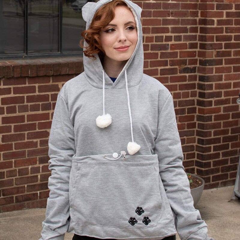 Kapuzenpulli für Hunde Einfarbig Modern