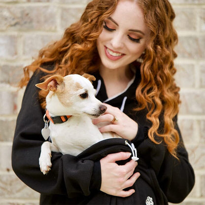Kapuzenpulli für Hunde Einfarbig Modern
