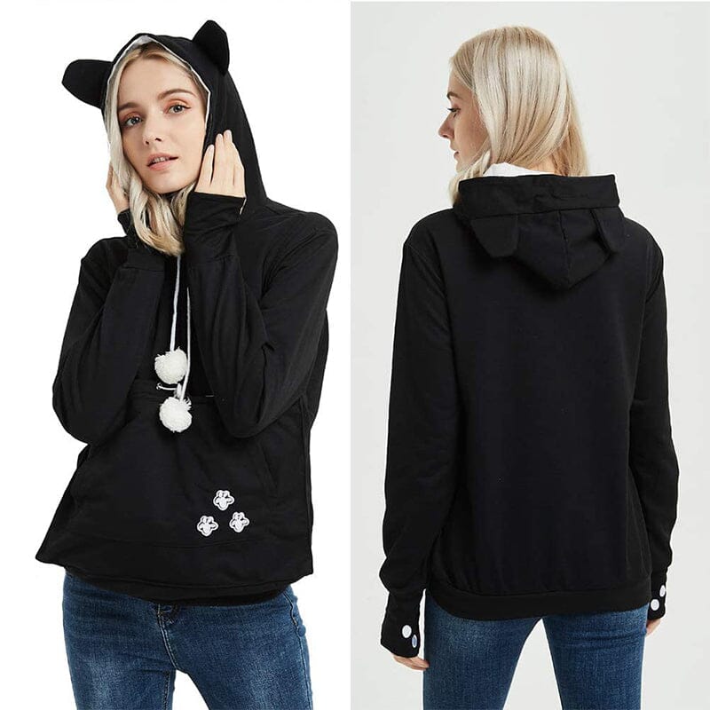 Kapuzenpulli für Hunde Einfarbig Modern