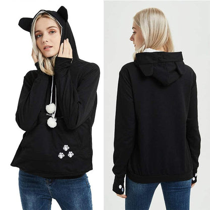 Kapuzenpulli für Hunde Einfarbig Modern