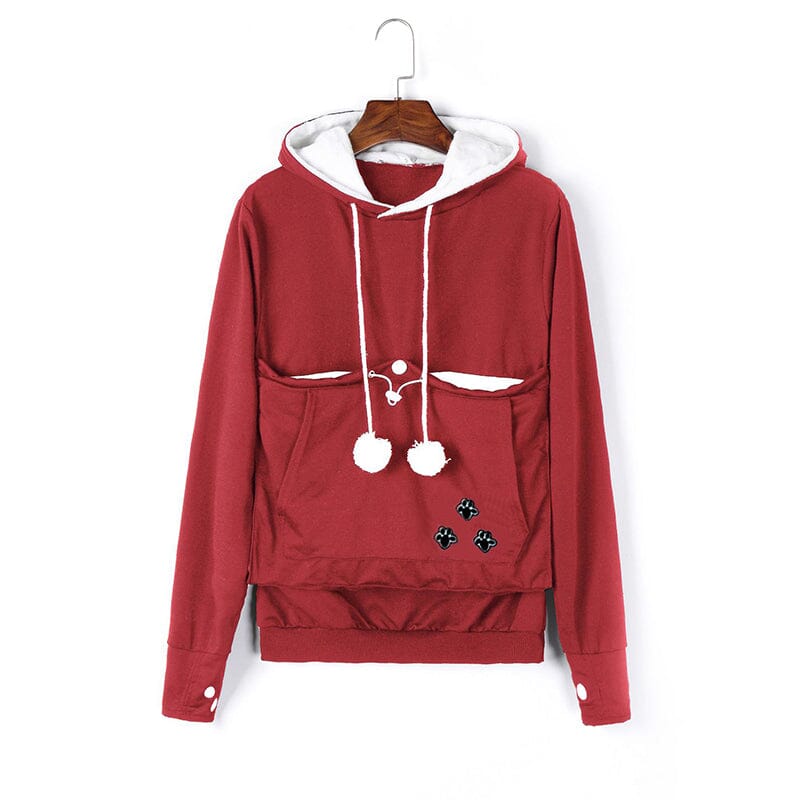 Kapuzenpulli für Hunde Einfarbig Modern