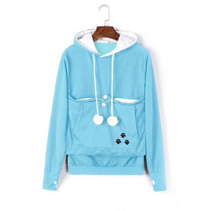 Kapuzenpulli für Hunde Einfarbig Modern