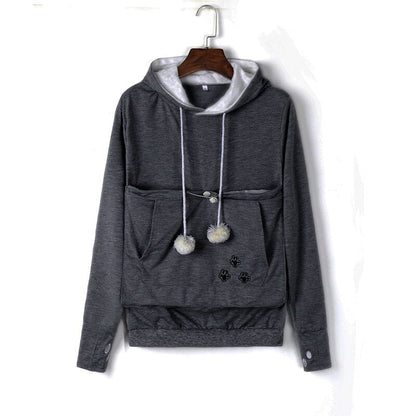 Kapuzenpulli für Hunde Einfarbig Modern
