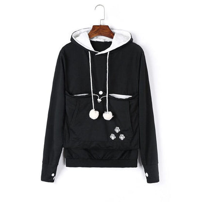 Kapuzenpulli für Hunde Einfarbig Modern