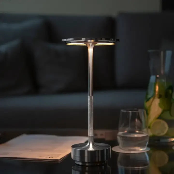 Luxus Tischlampe Wiederaufladbar Drahtlos Elegante Beleuchtung