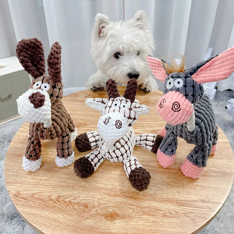 Hundespielzeug Plüsch Quietscher