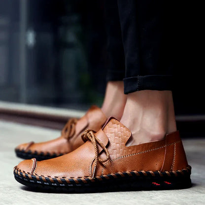 Herren Halbschuhe Schnürschuhe Modern Lederschuhe