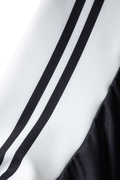 Sportliches Zweiteiler Set Cropped Jacke und weite Hose