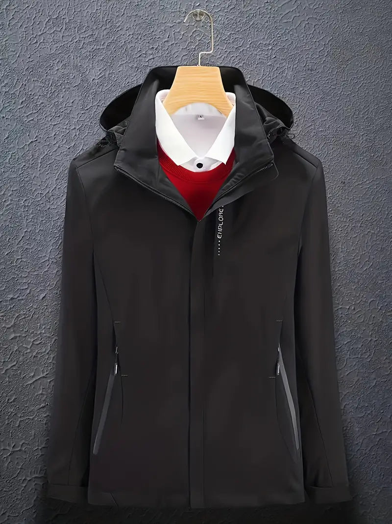 Damen Winterjacke Winddicht mit Kapuze Warm - BerlinGlamour