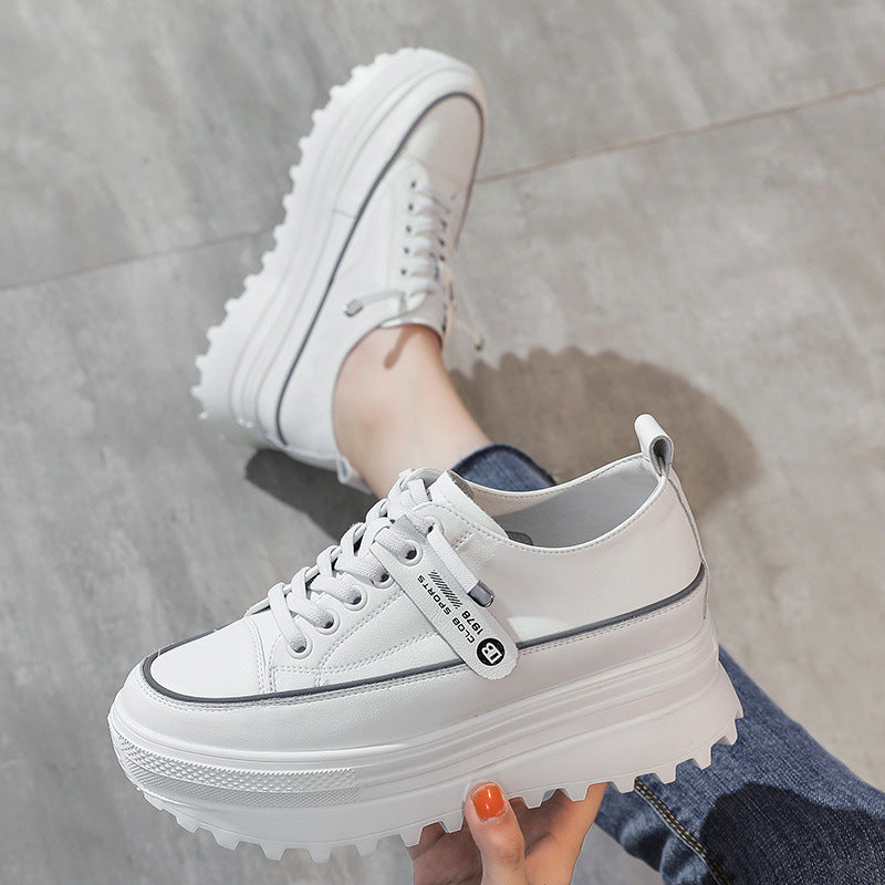 Damen Sneaker Plateau Schuhe Mode Stylisch - BerlinGlamour