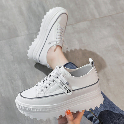 Damen Sneaker Plateau Schuhe Mode Stylisch - BerlinGlamour