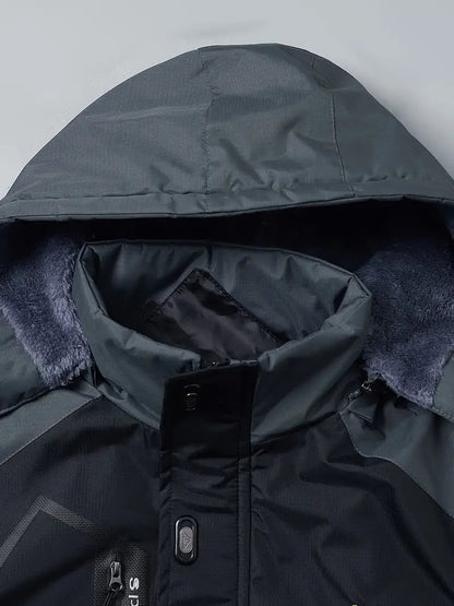 Wasserdichte Winterjacke Männer Warm Isoliert