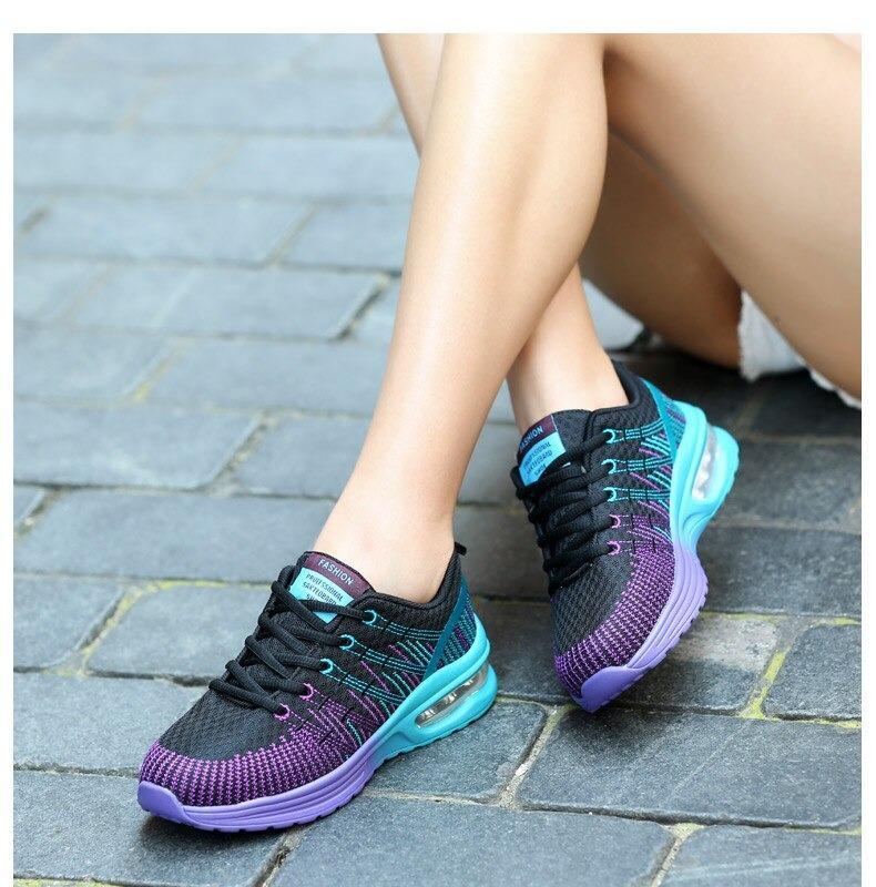 Damen Freizeitschuhe Bequem Leicht