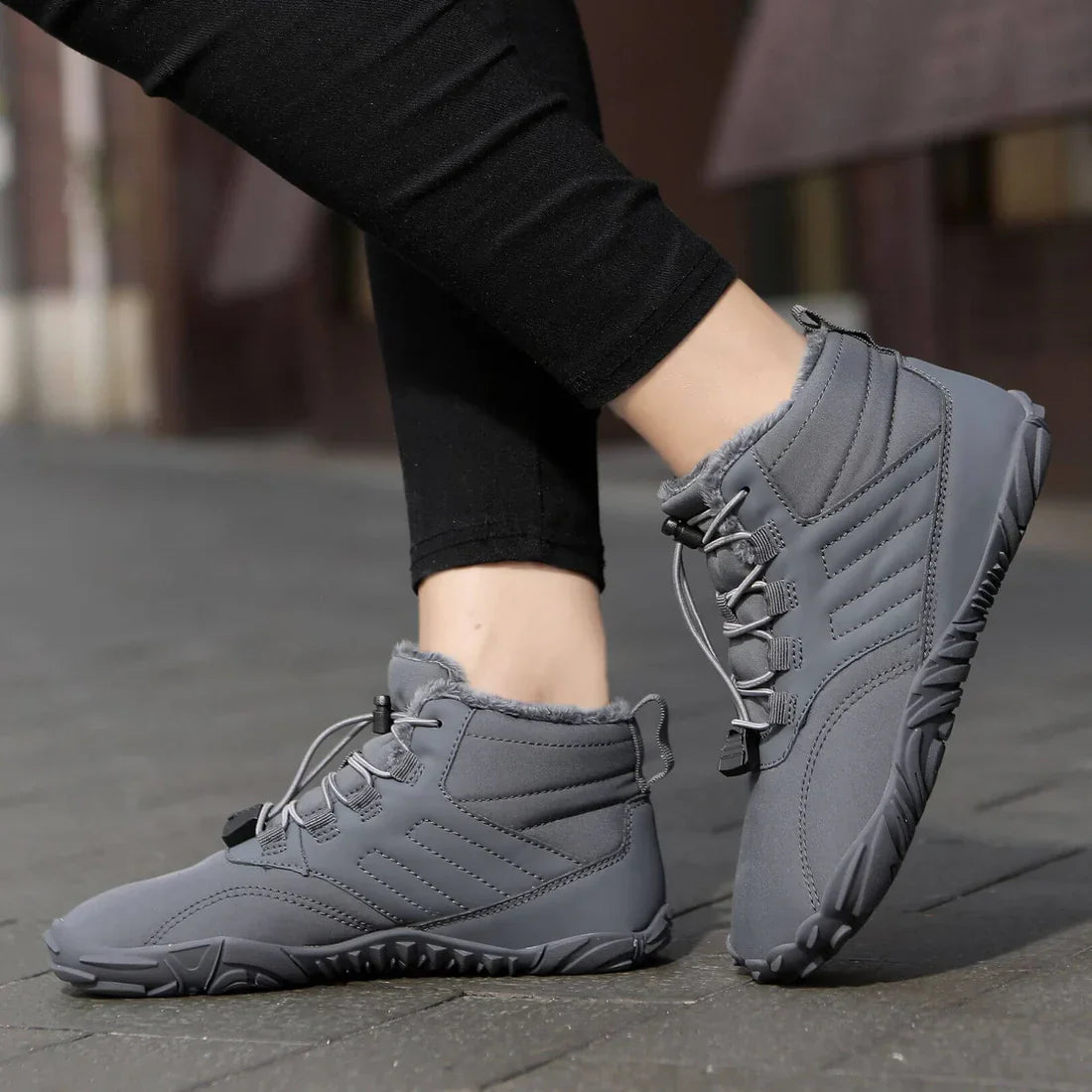 Bequeme Sneaker Damen Barfuß Komfortschuhe