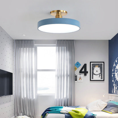 LED Deckenleuchte Modern Gold Mit Dimmfunktion