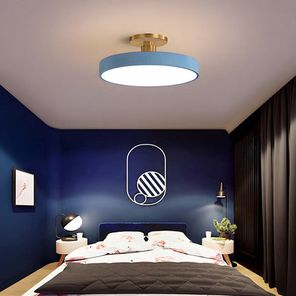 LED Deckenleuchte Modern Gold Mit Dimmfunktion