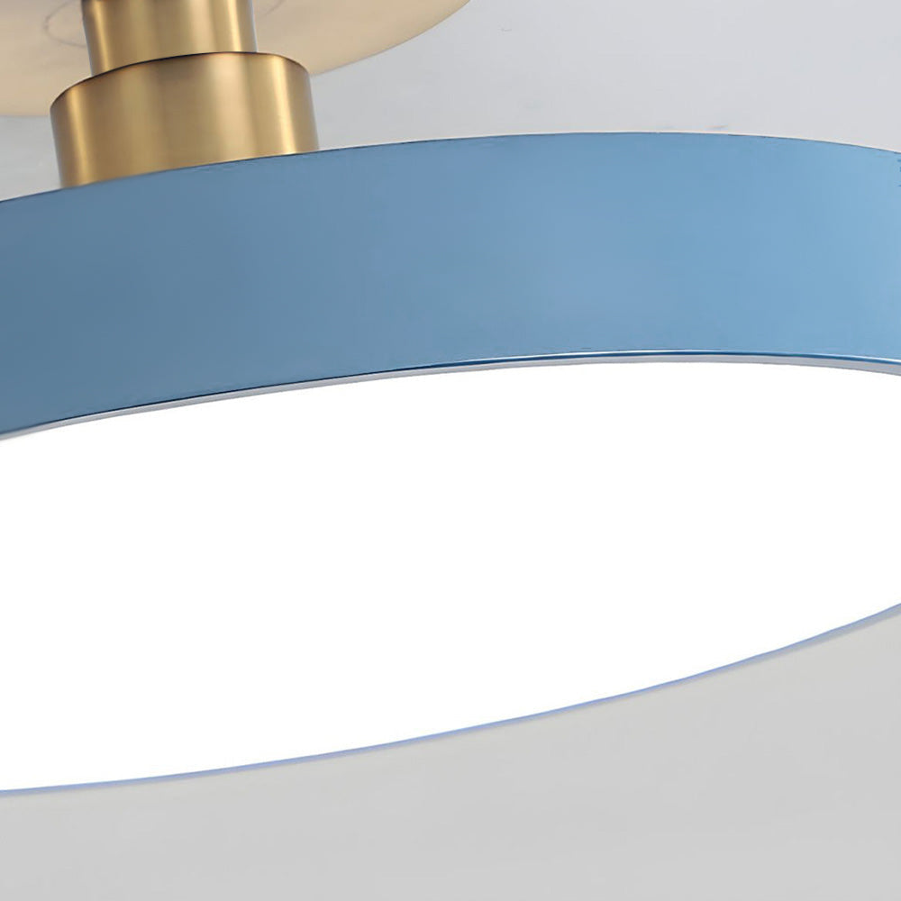 LED Deckenleuchte Modern Gold Mit Dimmfunktion