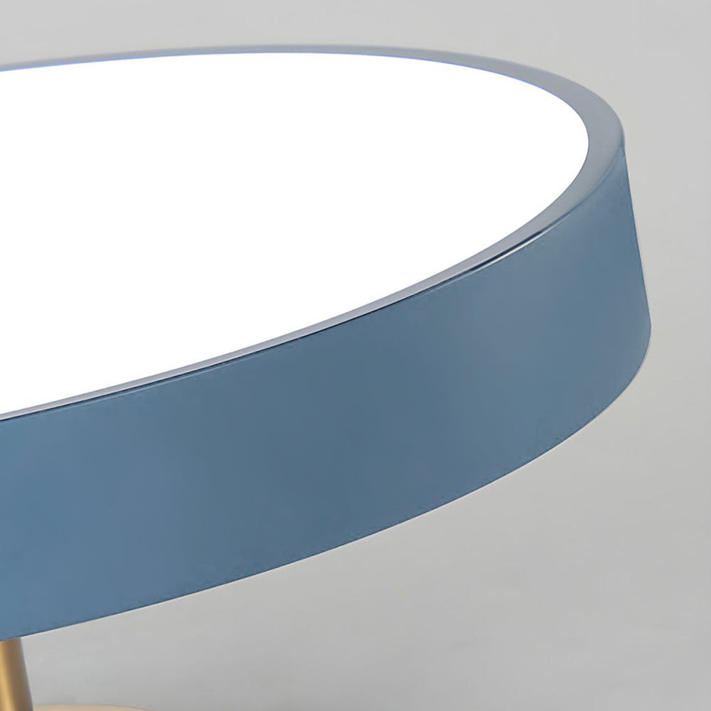 LED Deckenleuchte Modern Gold Mit Dimmfunktion