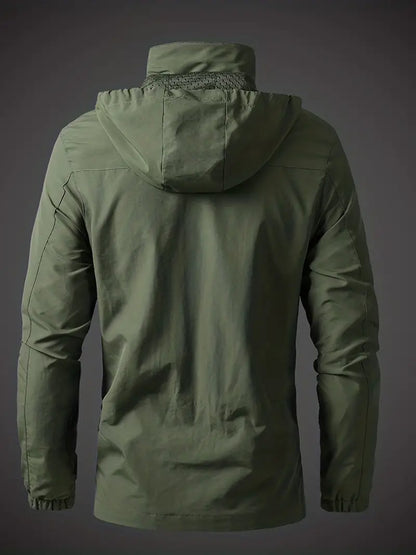 Herren Outdoor Jacke Wasser- und Winddicht Funktionell