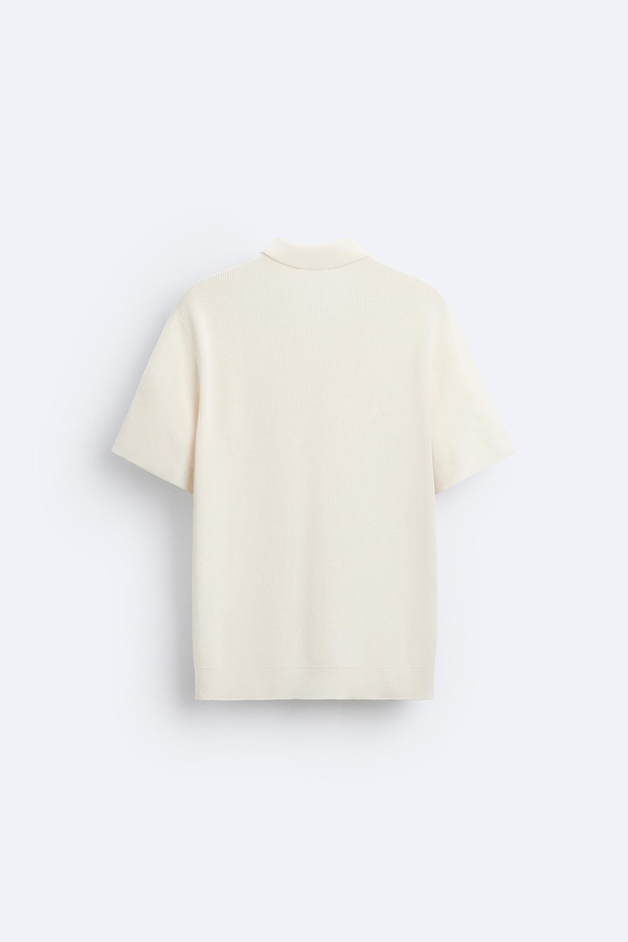 Strickpolo Herren Reißverschluss Elegantes Design