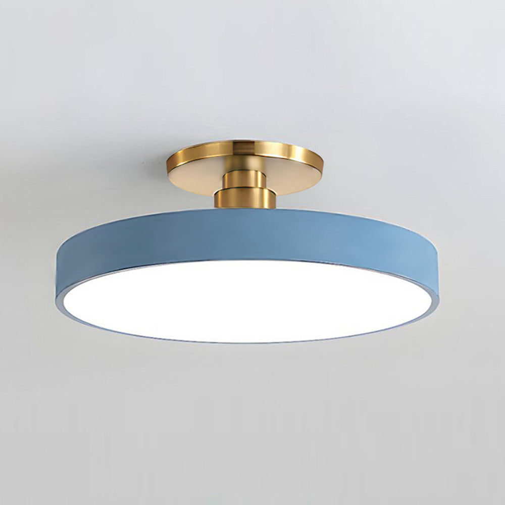 LED Deckenleuchte Modern Gold Mit Dimmfunktion