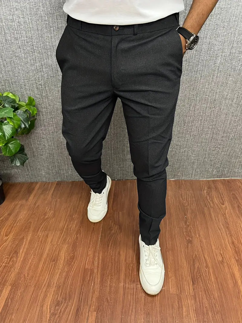 Herren Hose Modern Slim Fit Elegant