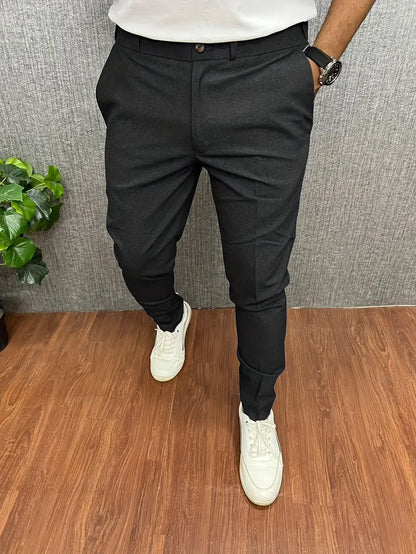 Herren Hose Modern Slim Fit Elegant