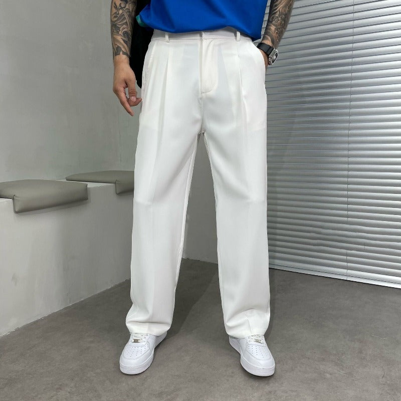 Bequeme Herrenhose Mit Taschen Weit Geschnitten