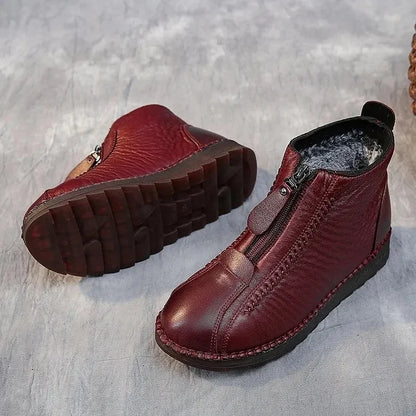 Orthopädische Stiefel Leder Bequem Komfortabel