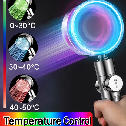 Regendusche Kopf Hochdruck Bunt