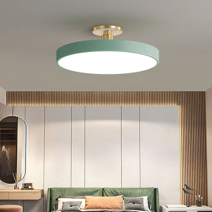 LED Deckenleuchte Modern Gold Mit Dimmfunktion